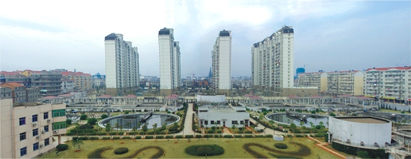 江西最大污水處理廠——南昌朝陽(yáng)污水處理廠二期工程（省、市優(yōu)良工程，獲滕王閣杯）